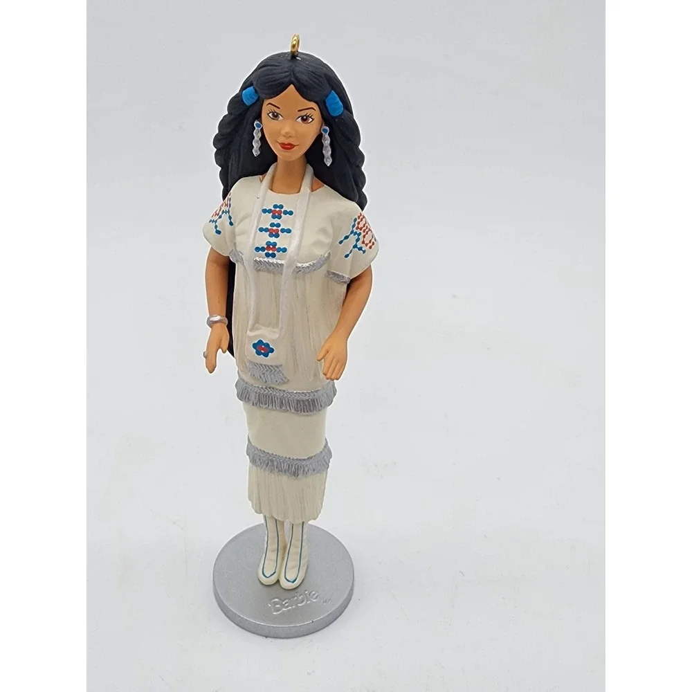 Hallmark 1996 Native American Barbie Dolls of the World Keepsake Ornament